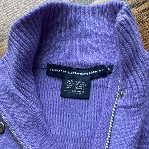 Purple Polo Ralph Lauren Women's Cashmere - Picture 4 of 8